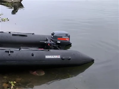 Påhængsmotor 3,6M gummibåd